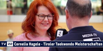 SPORT TV22: Landesrätin Cornelia Hagele bei den Tiroler Taekwondo Meisterschaften 2023 in Telfs
