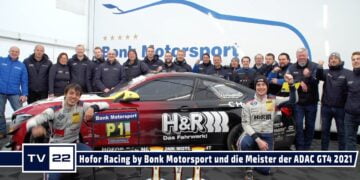 Das ist das Team von Hofor Racing by Bonk Motorsport in der ADAC GT4 Germany 2021