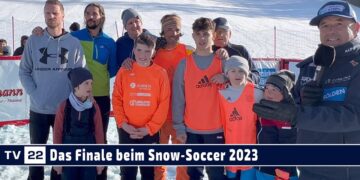 SPORT TV22: Das Finale beim Snow-Soccer auf der Seewaldalm 2023