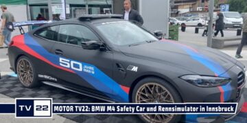 MOTOR TV22: BMW Unterberger-Denzel-Innsbruck bringt Rennsimulator mit dem Nürburgring nach Innsbruck