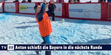 MOTOR TV22: Anton schießt den FC Bayern beim Snow-Soccer in die nächste Runde