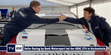 Claudia Hürtgen & Michael Fischer von Hofor Racing by Bonk Motorsport bei der ADAC GT4 in Hockenheim