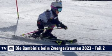 SPORT TV22: Die Bambinis im Rennen beim 29. Zwergerlrennen auf der Seewaldalm 2023 – Teil 2