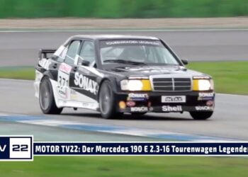 MOTOR TV22: Der Mercedes 190 E 2.3-16 von Ko Koppejan bei den Tourenwagen Legenden Hockenheimring