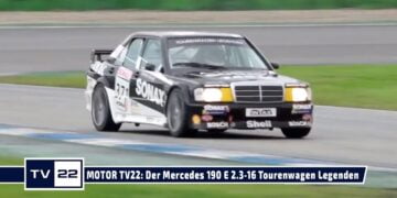 MOTOR TV22: Der Mercedes 190 E 2.3-16 von Ko Koppejan bei den Tourenwagen Legenden Hockenheimring