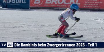 SPORT TV22: Die Bambinis im Rennen beim 29. Zwergerlrennen auf der Seewaldalm 2023 – Teil 1