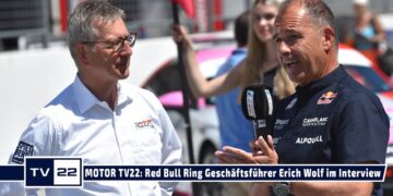 MOTOR TV22: Erich Wolf, der Geschäftsführer am Red Bull Ring, im Interview bei der Startaufstellung