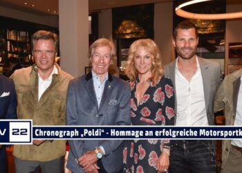 Chronograph „Poldi“ – Hommage an erfolgreiche Motorsportkarriere von Leopold Prinz von Bayern