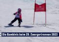 SPORT TV22: Die Zieleinfahrt der Bambinis beim 29. Zwergerlrennen auf der Seewaldalm 2023
