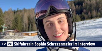 SPORT TV22: Die deutsche Nachwuchs-Skifahrerin Sophia Schrezenmeier im Interview