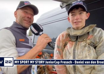 Der Niederländer Daniel van den Broek und Lauritz Winkel MY STORY Liqui Moly Euro JuniorCup