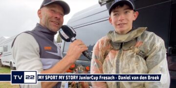 Der Niederländer Daniel van den Broek und Lauritz Winkel MY STORY Liqui Moly Euro JuniorCup