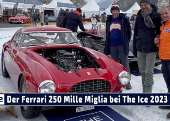 MOTOR TV22: Der Ferrari 250 Mille Miglia bei The Ice St. Moritz 2023