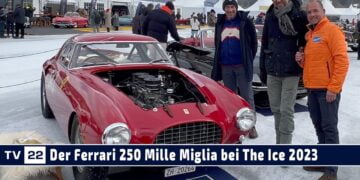 MOTOR TV22: Der Ferrari 250 Mille Miglia bei The Ice St. Moritz 2023