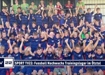 SPORT TV22: Messi’s Fussball Nachwuchs beim Trainingslager in Längenfeld