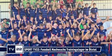 SPORT TV22: Messi’s Fussball Nachwuchs beim Trainingslager in Längenfeld