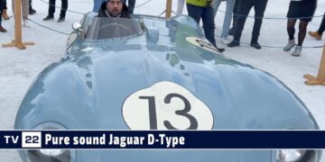MOTOR TV22: Pure sound Jaguar D-Type – The Ice St. Moritz 2023