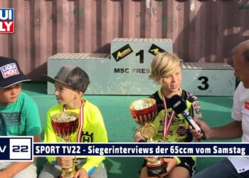MOTOR TV22: Die Siegerinterviews der 65ccm vom Samstagsrennen in Fresach