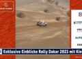 Bilder aus 1. Hand: 8.Etappe Autos aus dem Heli von Heinz Kinigadner Rally Dakar 2023
