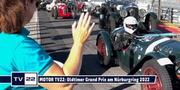 MOTOR TV22: Die Vintage Sports Car Trophy beim Oldtimer Grand Prix Nürburgring 2022 – Vorstart