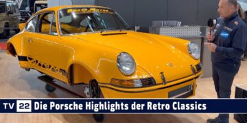 MOTOR TV22: Die Porsche Highlights bei boxermotor.de der Retro Classics Stuttgart 2023