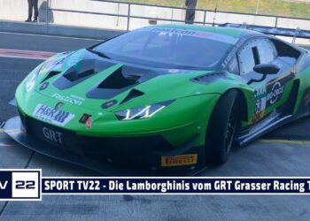 MOTOR TV22: Die Lamborghinis vom GRT Grasser Racing Team beim ADAC GT Masters Test in Oschersleben