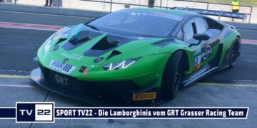 MOTOR TV22: Die Lamborghinis vom GRT Grasser Racing Team beim ADAC GT Masters Test in Oschersleben
