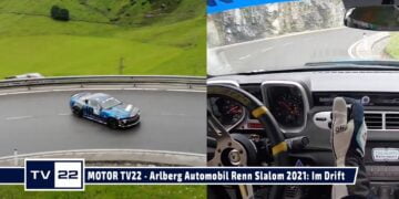MOTOR TV 22: Arlberg Automobil Renn Slalom 2021 – Onboard und im Drift am Arlberg mit Mario Kuprian