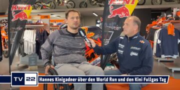 SPORT TV22: Hannes Kinigadner über den Wings for Life World Run un den Kini Fullgas Tag im Zillertal