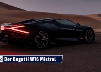 MOBIL TV22: Bugatti News – Der Bugatti  W16 Mistral , Roadster für den Geschwindigkeits-Weltrekord