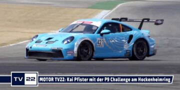 MOTOR TV22: Kai Pfister mit der P9 Challenge am Hockenheimring 2022
