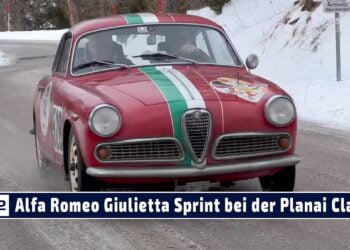 MOTOR TV22: Der Alfa Romeo Giulietta Sprint von Karl Ebersberger bei der Planai Classic 2023