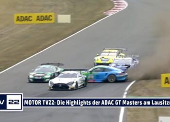 1684318461 maxresdefault MOTOR TV22: Die Highlights der ADAC GT Masters am Lausitzring 2022 – Dreher, Crashes und Ausritte