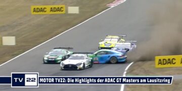MOTOR TV22: Die Highlights der ADAC GT Masters am Lausitzring 2022 – Dreher, Crashes und Ausritte