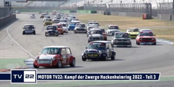 MOTOR TV22: Der Kampf der Zwerge 2022 am Hockenheimring – Fiat, NSU TT, Abarth, Simca, Mini
