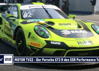 MOTOR TV22: Der Porsche GT3 R des SSR Performance Teams