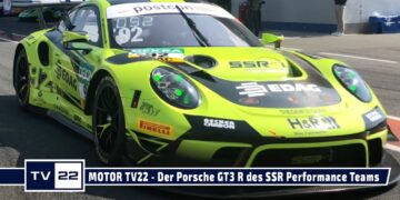 MOTOR TV22: Der Porsche GT3 R des SSR Performance Teams