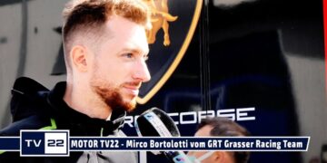 MOTOR TV22: Lamborghini Mirko Bortolotti bei der ADAC GT Masters in Oschersleben