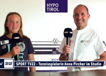 SPORT TV22: Die Nachwuchs-Tennisspielerin Anna Pircher
