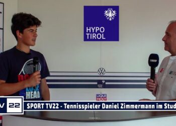 SPORT TV22: Der Tennisspieler Daniel Zimmermann im Studio