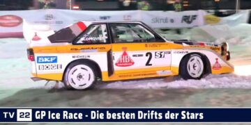 MOTOR TV22: GP Ice Race Zell am See – Drifts der Stars mit Stig Blomqvist und dem Audi Quattro S1