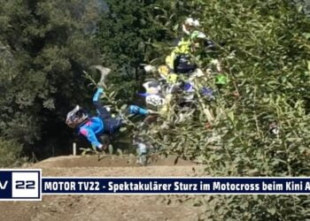 MOTOR TV22: Spektakulärer Crash beim Motocross – Sturz in der MX Klasse beim Alpencup