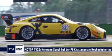 MOTOR TV22: Hermann Speck onboard mit der P9 Challenge am Hockenheimring 2022