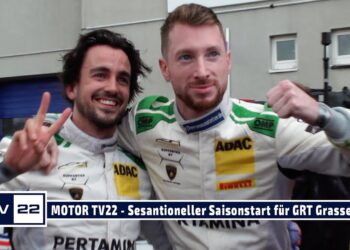 MOTOR TV22: Grasser Racing im ersten Rennen der ADAC GT Masters schon auf dem 2. Platz