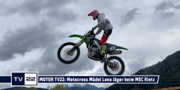 MOTOR TV22: Motocross Mädel Lena Jäger beim Training beim MSC Rietz