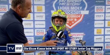MOTOR TV22: Die 65ccm Klasse beim MY SPORT MY STORY Liqui Moly Euro JuniorCup in Möggers 2022