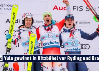 Kitzbühel Slalom Sensationspodest: Yule gewinnt vor Ryding und Braathen – Feller tragische Figur