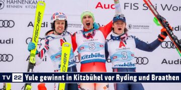 Kitzbühel Slalom Sensationspodest: Yule gewinnt vor Ryding und Braathen – Feller tragische Figur
