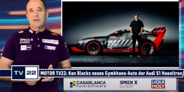 MOBIL TV22: Ken Blocks neues Gymkhana-Auto ist dieser Audi S1 Hoonitron