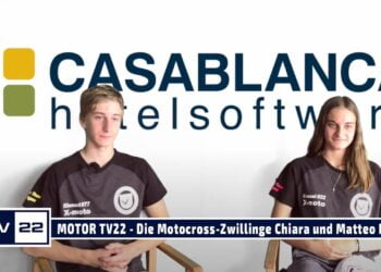 MOTOR TV22: Die beiden Motocross-Zwillinge Chiara und Matteo Kienast im TV22 Studio Interview